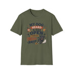 Dog Lover T-Shirt — "My Dog Heard A Bag Open Three Miles Away" Funny Pet Tee