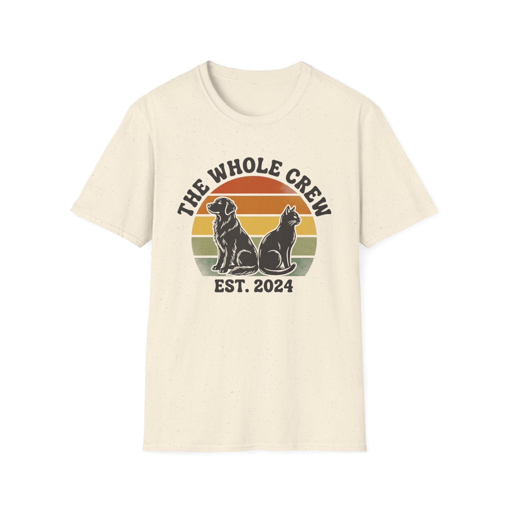 Dog & Cat Whole Crew T‑Shirt