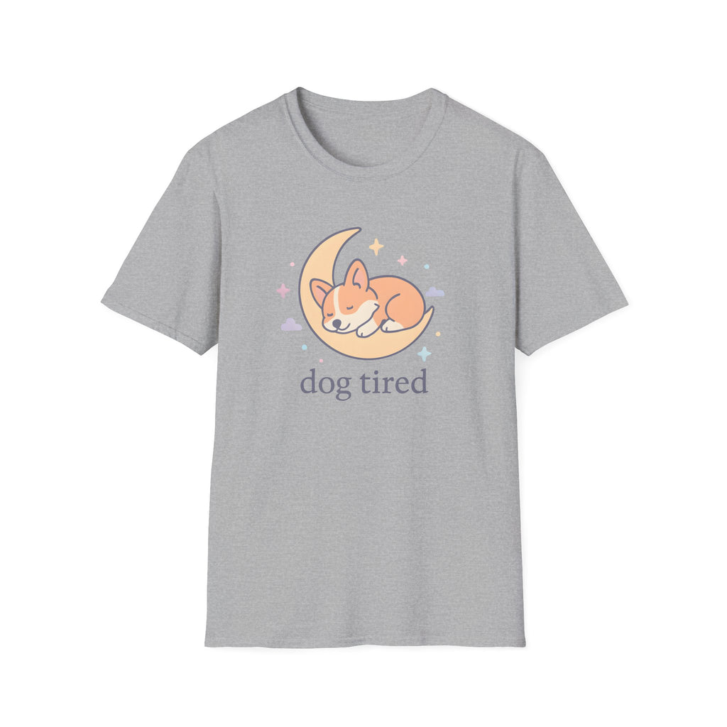 Sleeping Dog on Moon T-Shirt