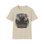 Wild & Loyal Dog T-Shirt — Vintage Lumberjack Black Labrador Design