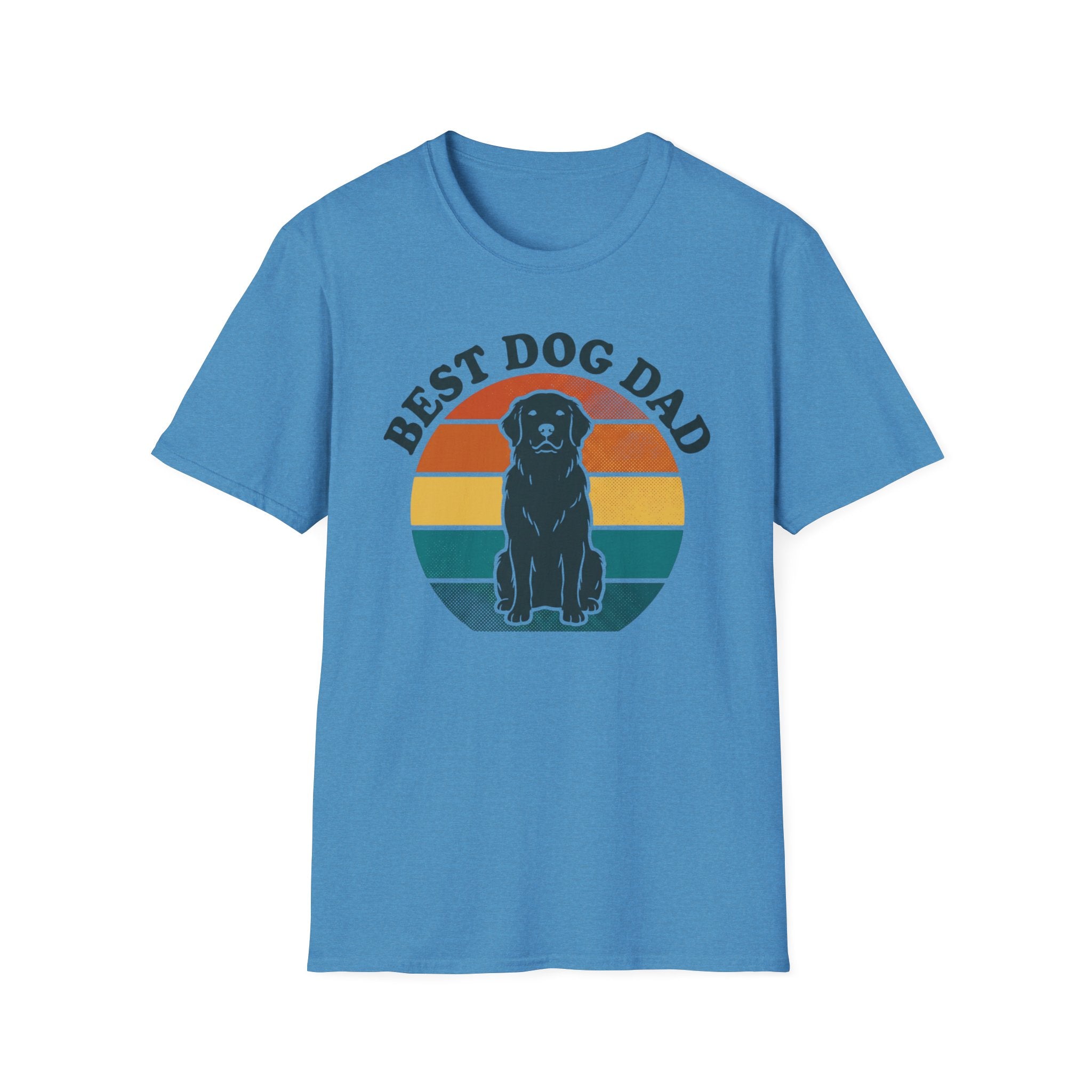 Best Dog Dad T-Shirt Black Lab