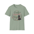 Easily Distracted By Dogs T-Shirt — Cute Scottish Terrier Floral Dog Lover Tee
