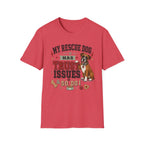My Rescue Dog Has Trust Issues T-Shirt —Boxer Rescue Dog Owner Tee