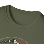 Hiking Partner Has Four Legs T-Shirt — Husky Dog Lover Outdoor Tee