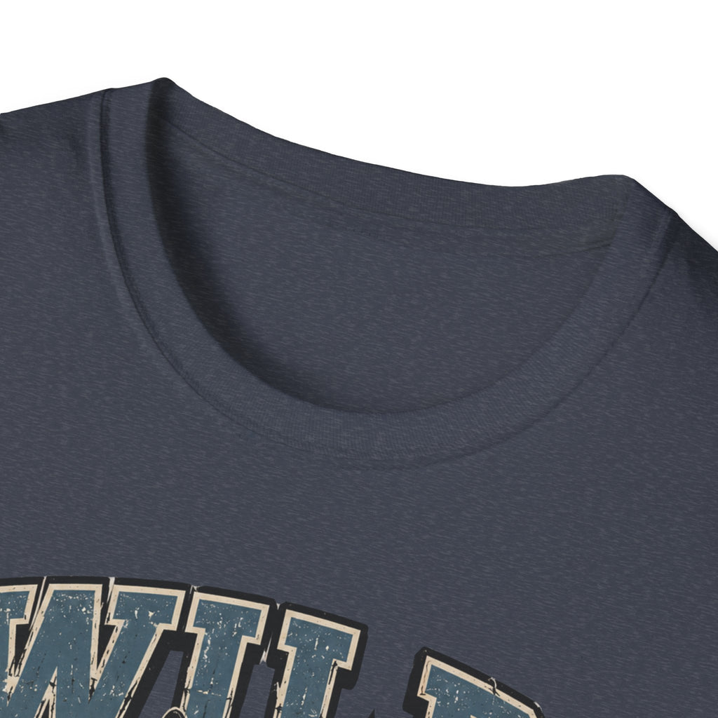 Wild & Loyal Husky T-Shirt — Vintage Mountain Dog Tee