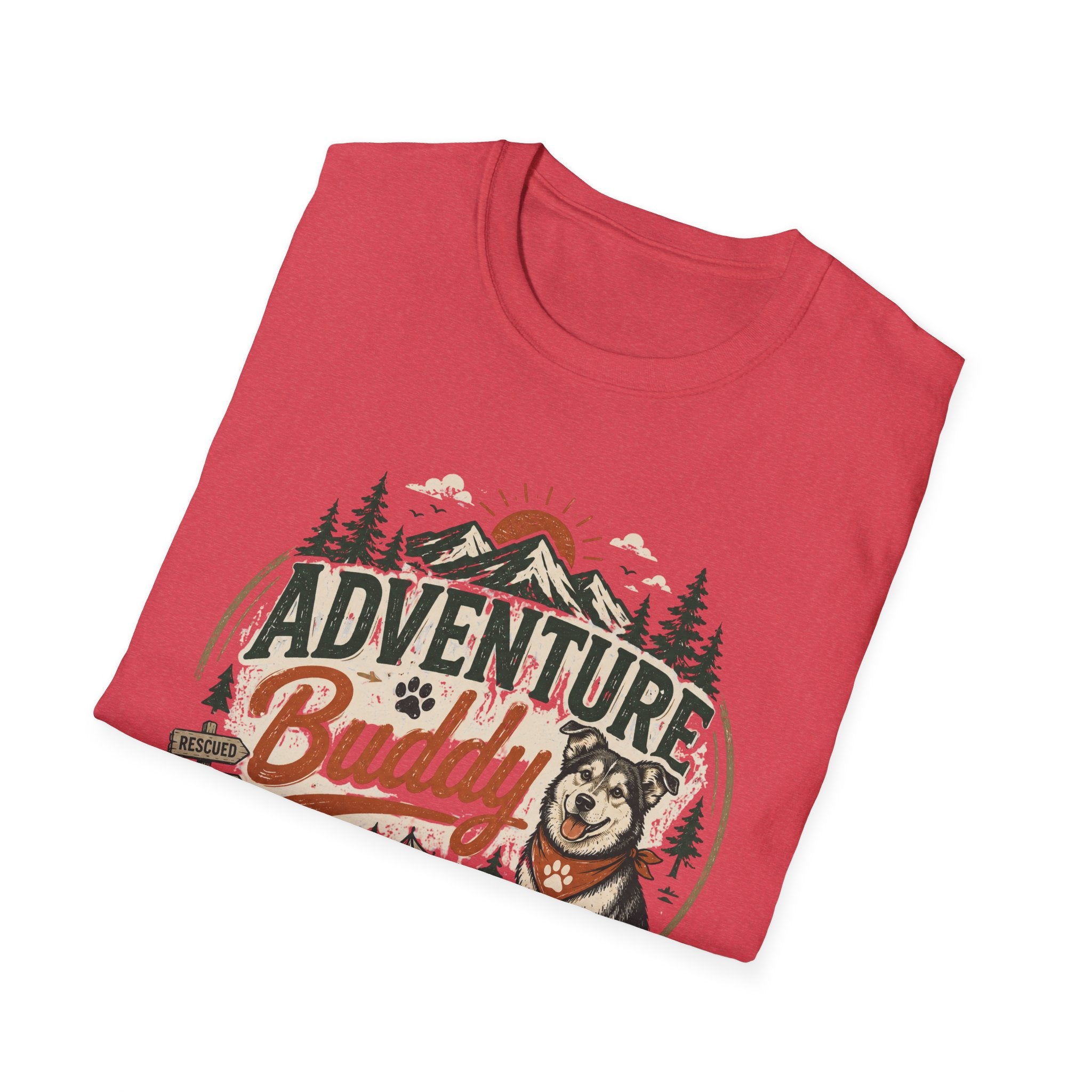 Adventure Buddy T-Shirt — Shelter Edition Dog Hiking Tee