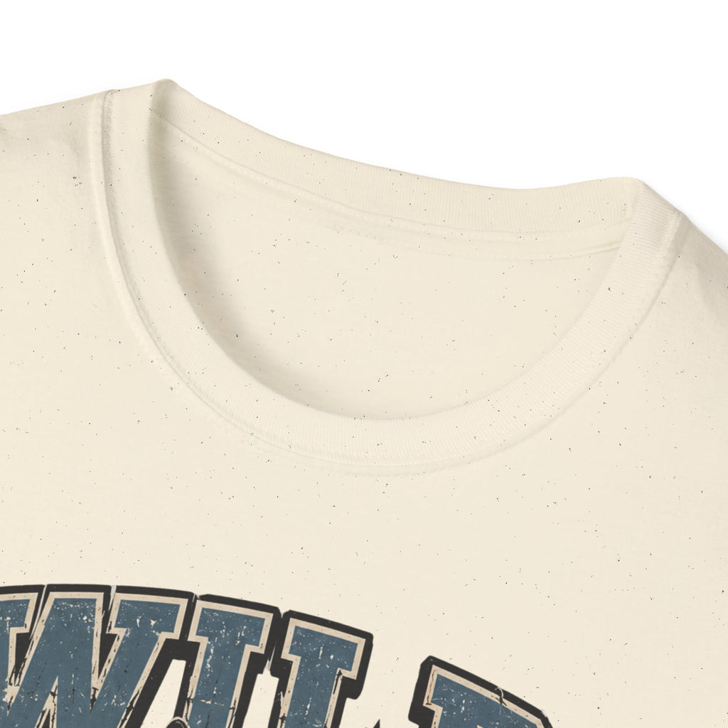 Wild & Loyal Husky T-Shirt — Vintage Mountain Dog Tee