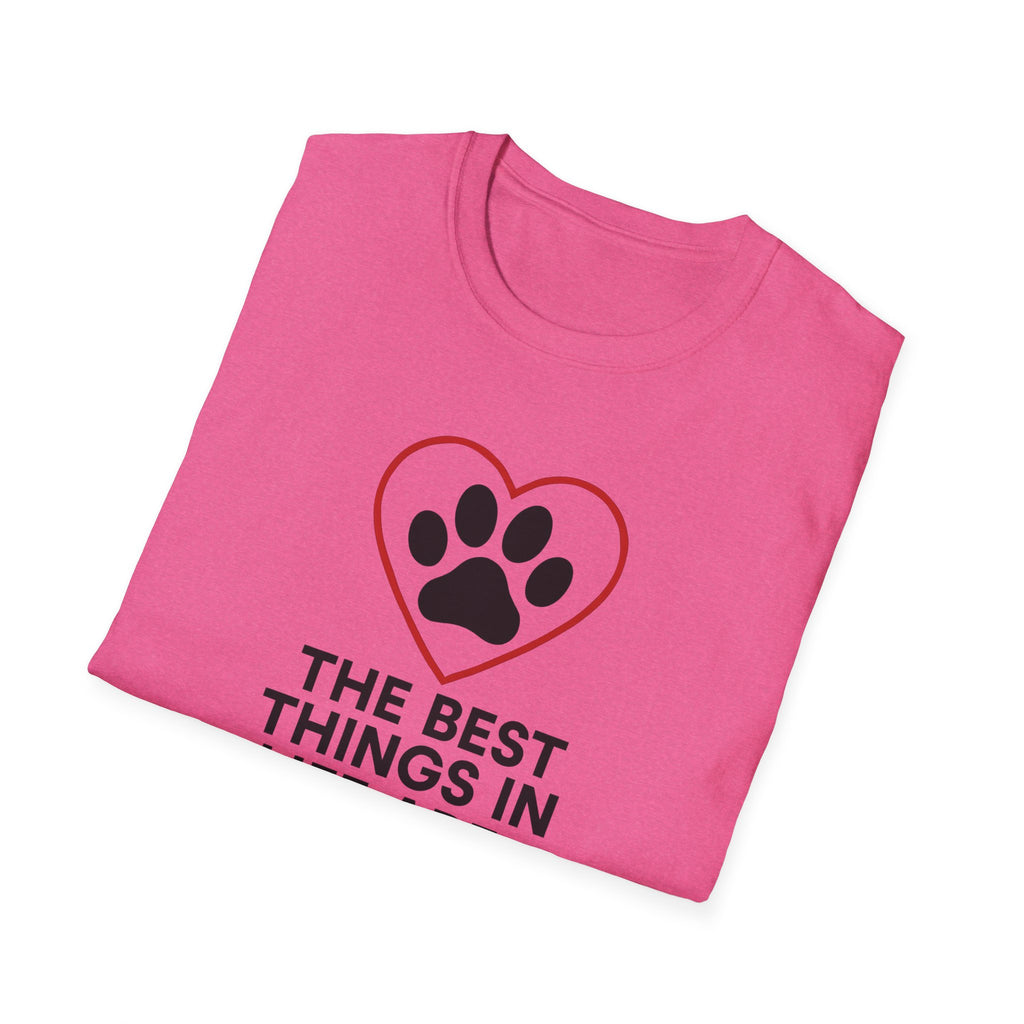 Red Heart Outline T-Shirt