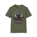 Wild & Loyal Dog T-Shirt — Vintage Lumberjack Black Labrador Design