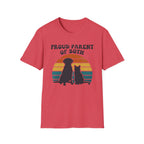 Proud Parent of Both T‑Shirt — Dog & Cat Pet Lover Tee