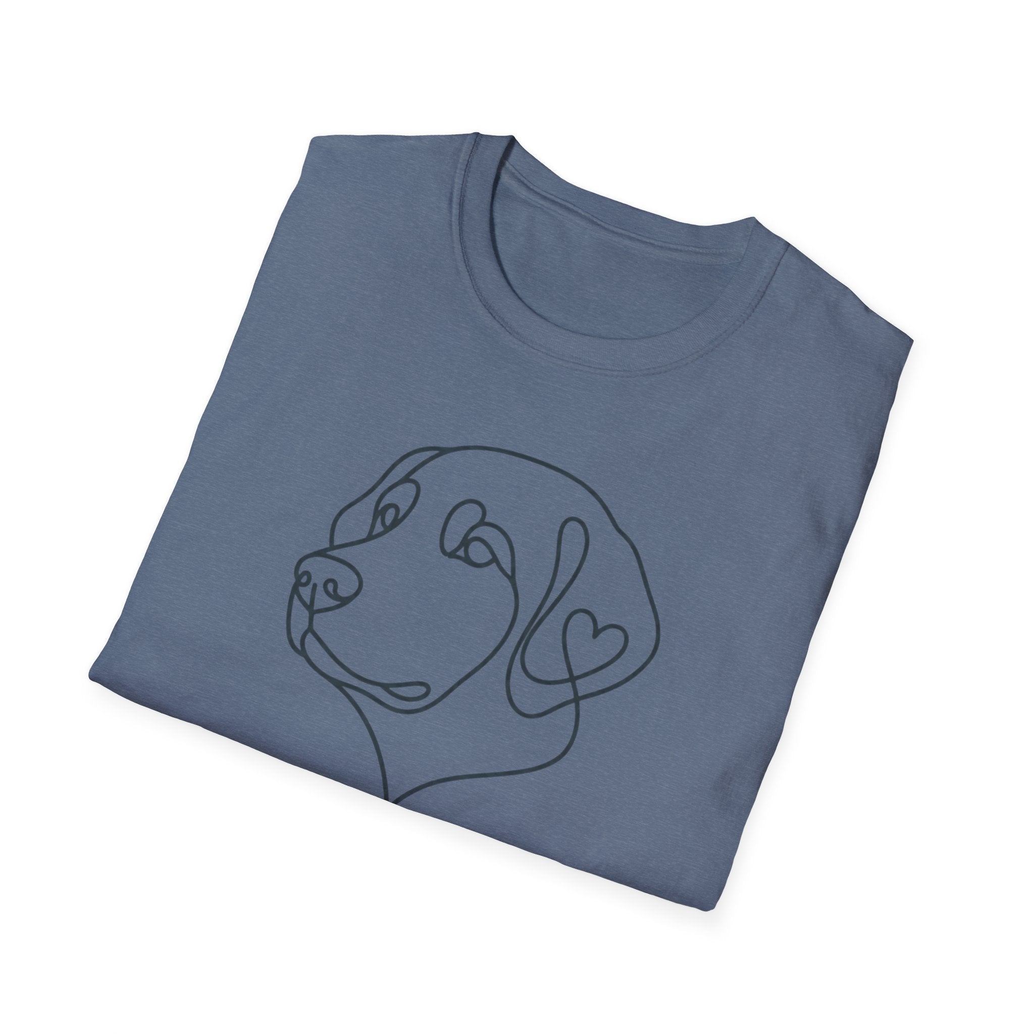 Labrador Line Art T-Shirt — "Loyal Companion"