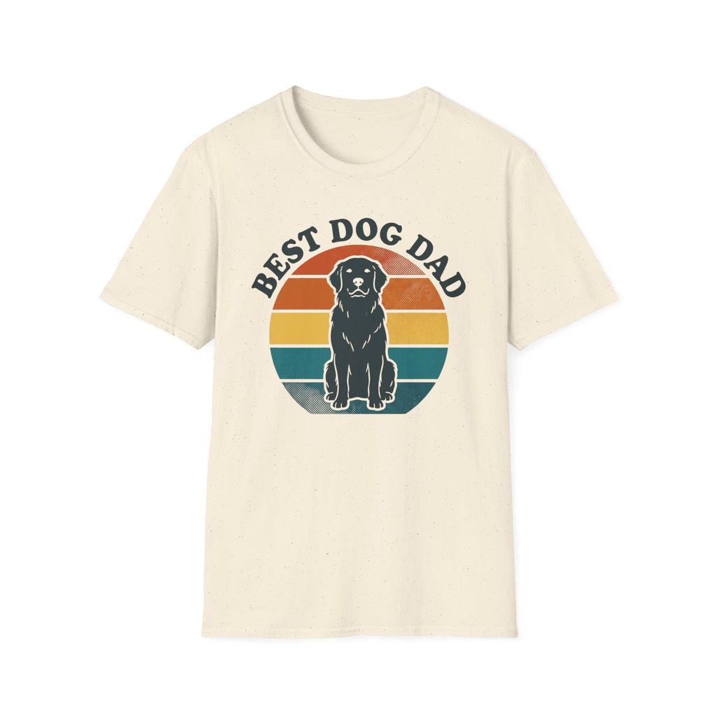 Best Dog Dad T-Shirt Black Lab