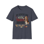 My Rescue Dog Has Trust Issues T-Shirt —Basset Rescue Dog Owner Tee