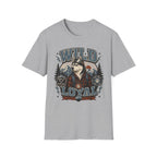 Wild & Loyal Husky T-Shirt — Vintage Mountain Dog Tee