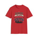 Sorry I'm Late My Dog Was Being Cute T-Shirt — Black Lab Dog Lover Tee