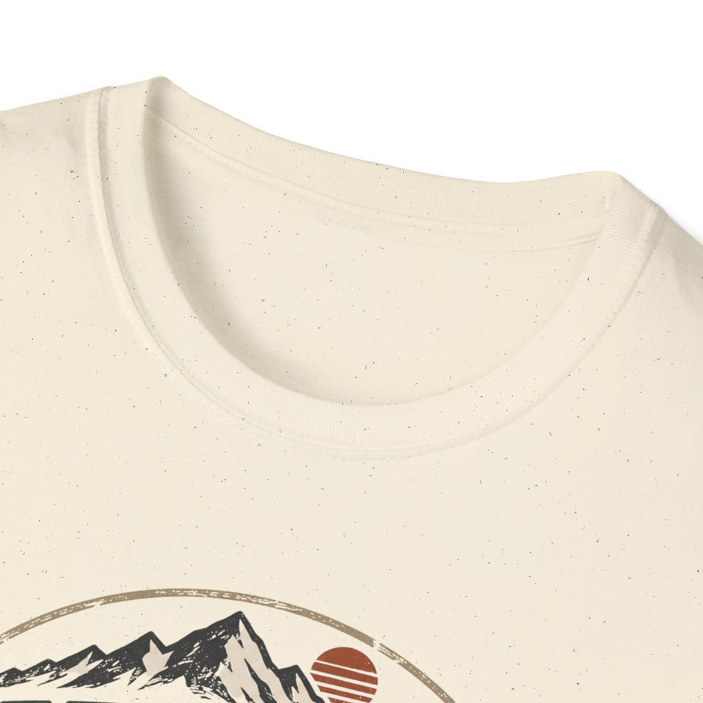 Hiking Partner Has Four Legs T-Shirt — Husky Dog Lover Outdoor Tee