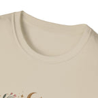 All You Need Is Love & A Cat T-Shirt — Floral Cat Lover Tee