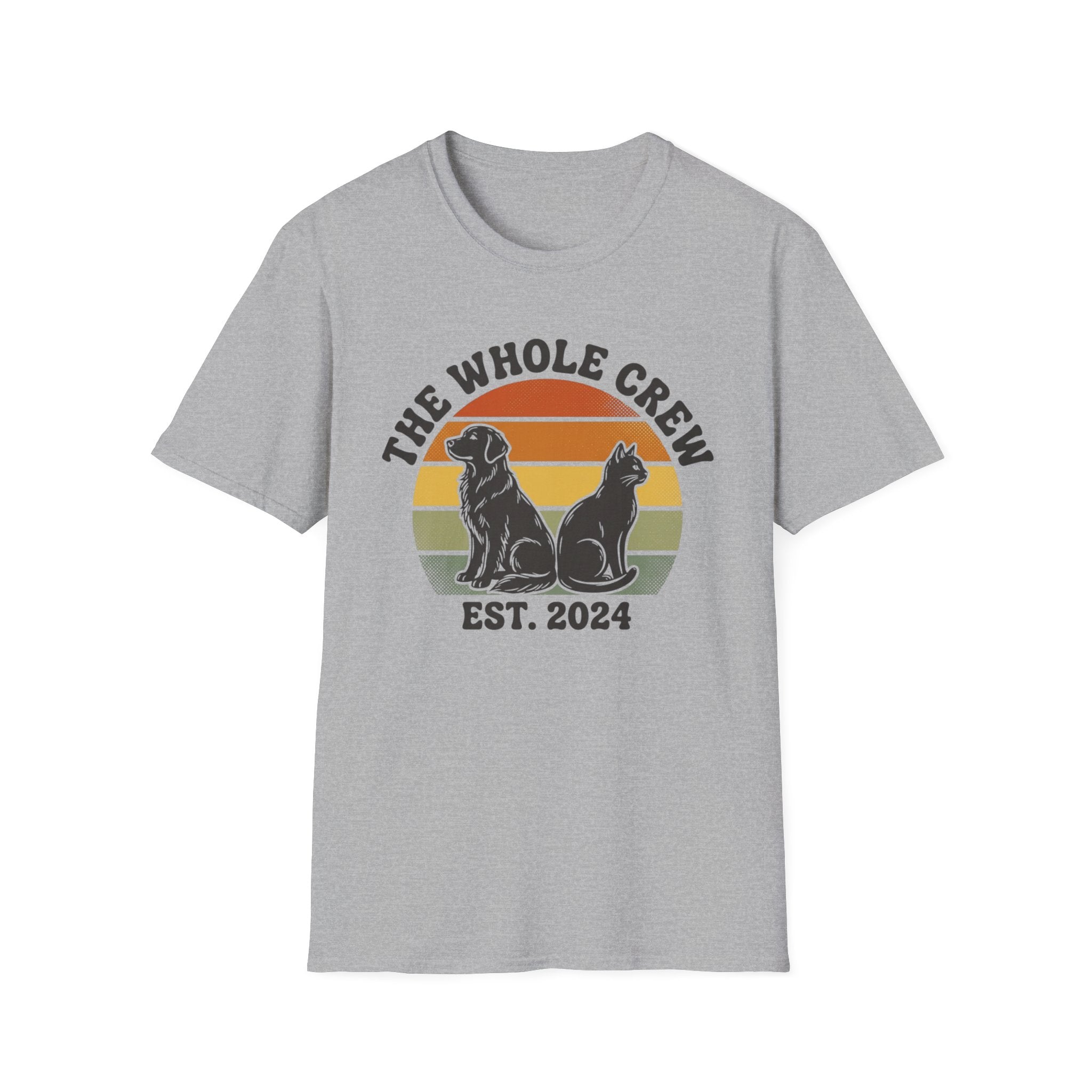 Dog & Cat Whole Crew T‑Shirt