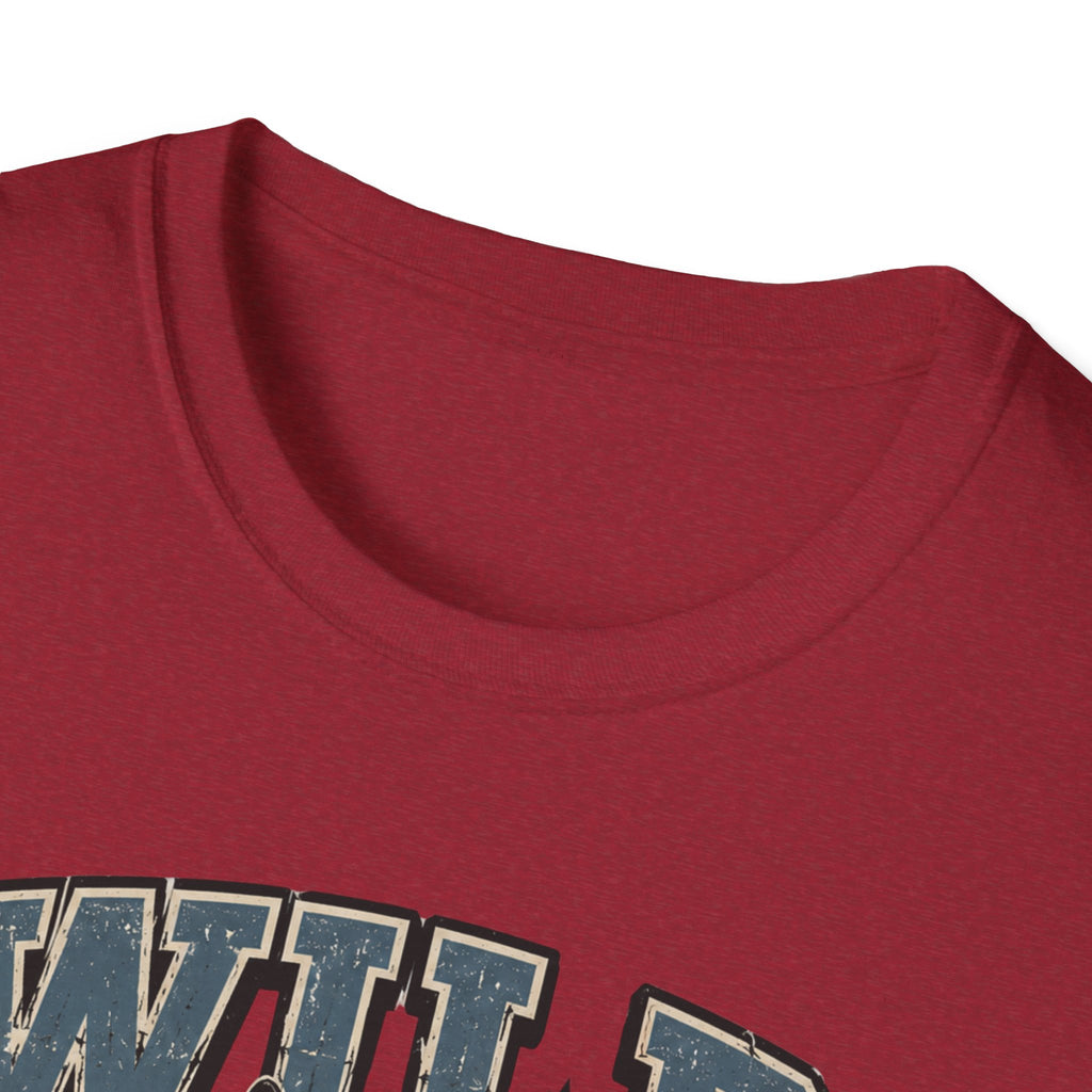 Wild & Loyal Husky T-Shirt — Vintage Mountain Dog Tee