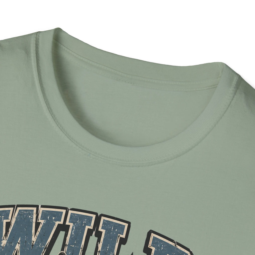 Wild & Loyal Husky T-Shirt — Vintage Mountain Dog Tee