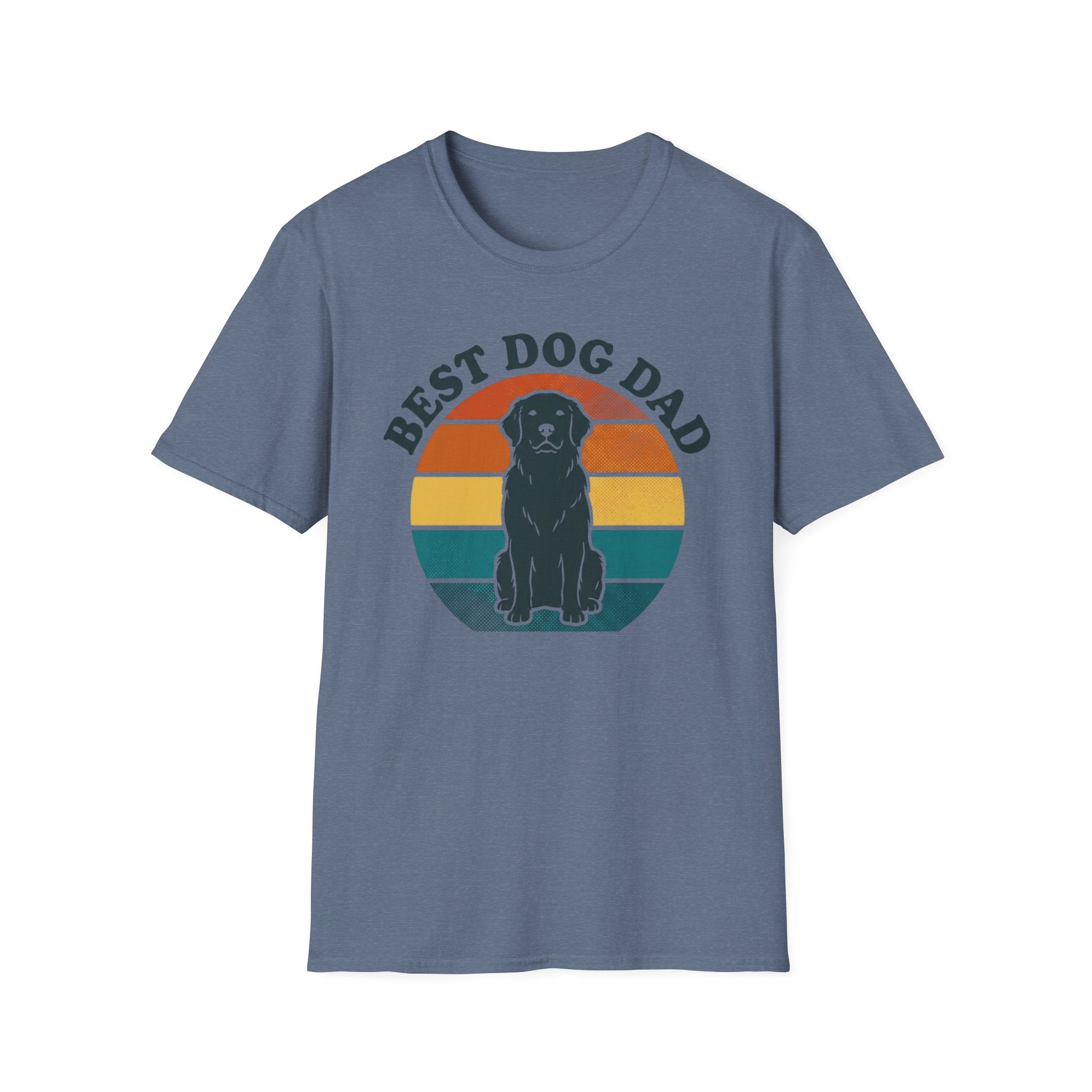 Best Dog Dad T-Shirt Black Lab