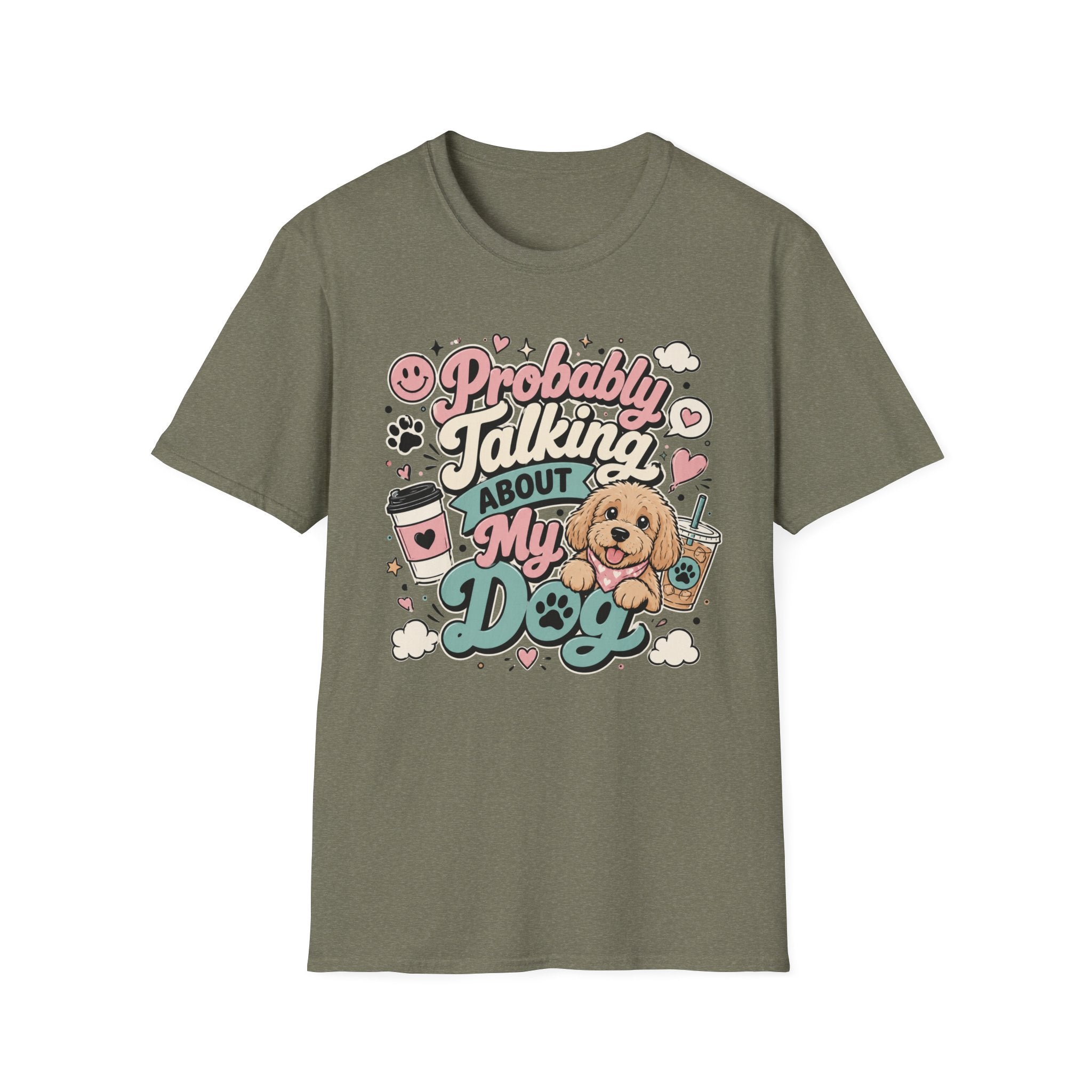 Copy of Probably Talking About My Dog T-Shirt — Cute Cat Lover Graphic Tee