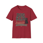 Dog Hair Is My Favorite Accessory T-Shirt — Black Lab Dog Lover Tee
