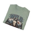 Wild & Loyal Husky T-Shirt — Vintage Mountain Dog Tee