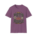 Pets Over People T-Shirt — Funny Dog & Cat Lover Tee