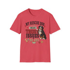 My Rescue Dog Has Trust Issues T-Shirt —Bernese Mountain Rescue Dog Owner Tee