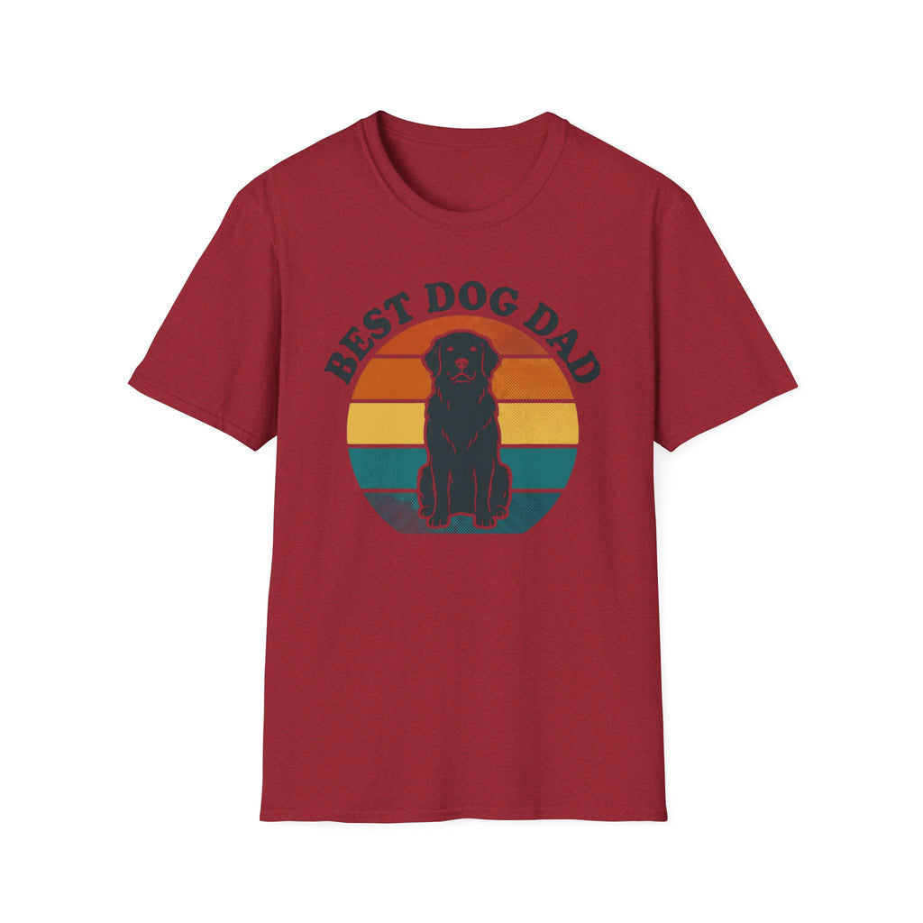 Best Dog Dad T-Shirt Black Lab