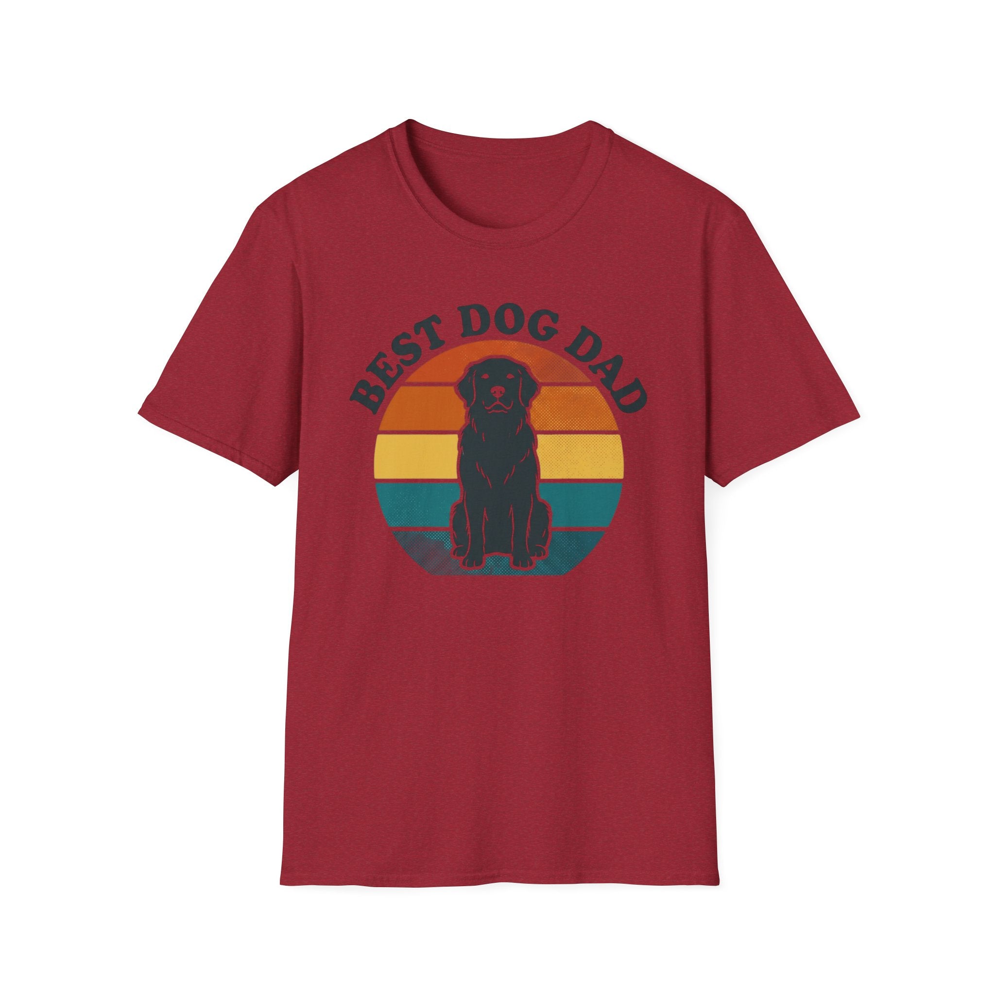 Best Dog Dad T-Shirt Black Lab