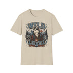 Wild & Loyal Husky T-Shirt — Vintage Mountain Dog Tee