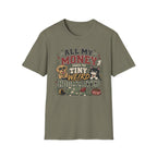 "All My Money Goes to Tiny Weird Roommates" Graphic Tee