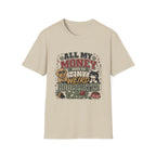 T-Shirt — "All My Money Goes to My Tiny Weird Roommates" Funny Pet Lover Tee