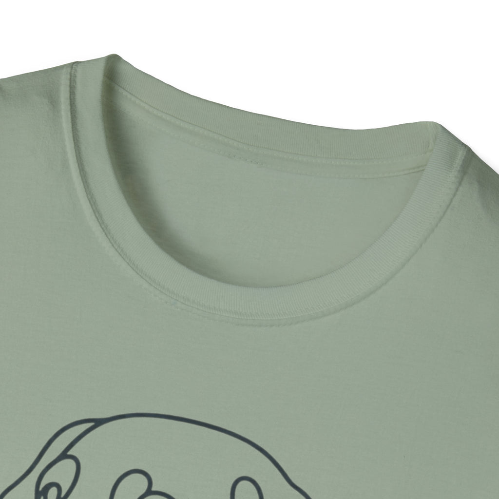 Labrador Line Art T-Shirt — "Loyal Companion"