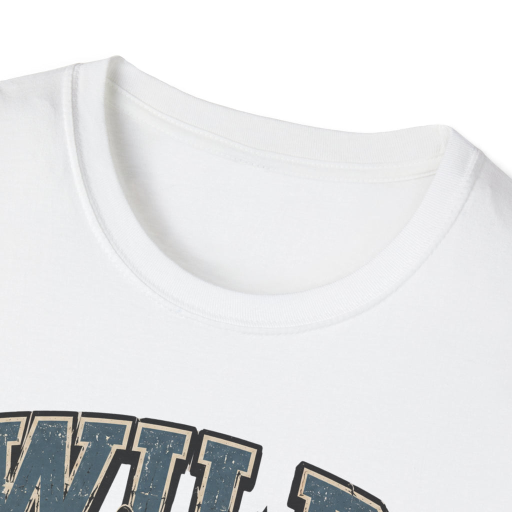 Wild & Loyal Husky T-Shirt — Vintage Mountain Dog Tee
