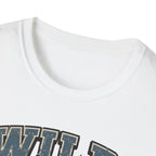Wild & Loyal Husky T-Shirt — Vintage Mountain Dog Tee