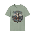 Wild & Loyal Husky T-Shirt — Vintage Mountain Dog Tee