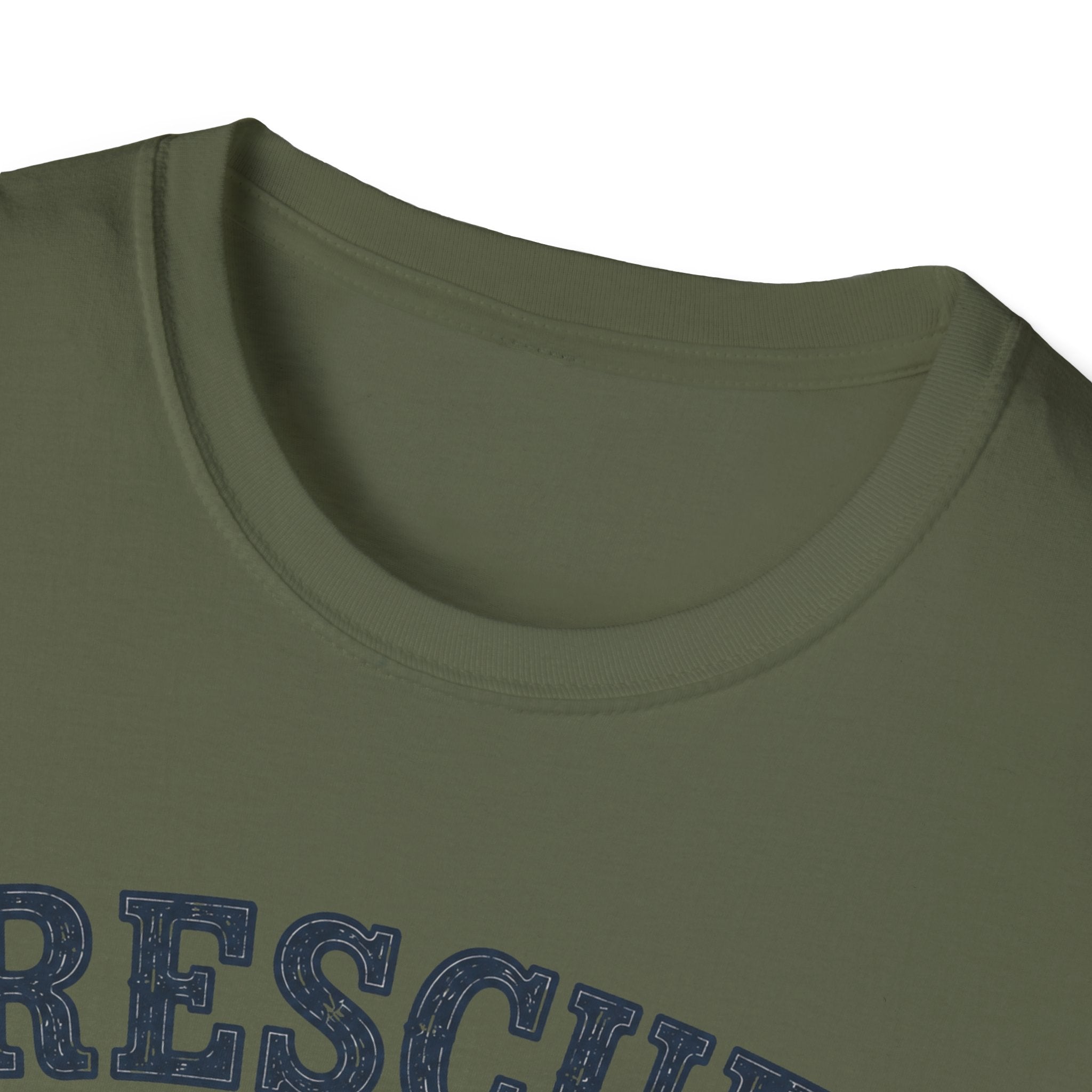 Rescue Dog Mom T-Shirt — "Professional Treat Dealer" Cute Rescue Puppy Tee