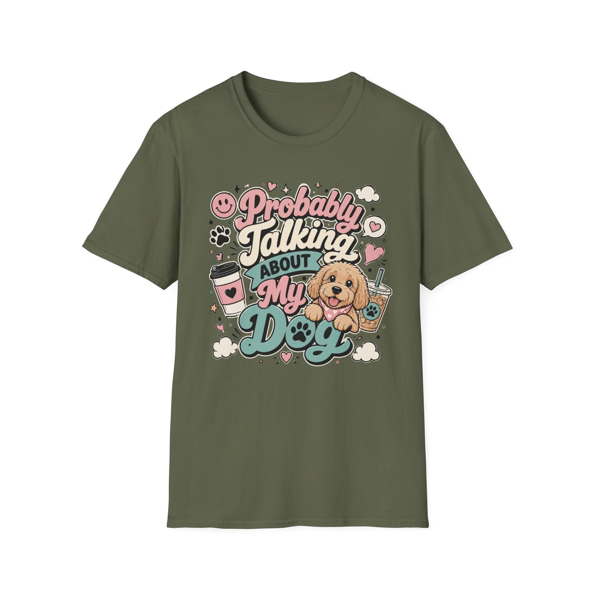 Copy of Probably Talking About My Dog T-Shirt — Cute Cat Lover Graphic Tee