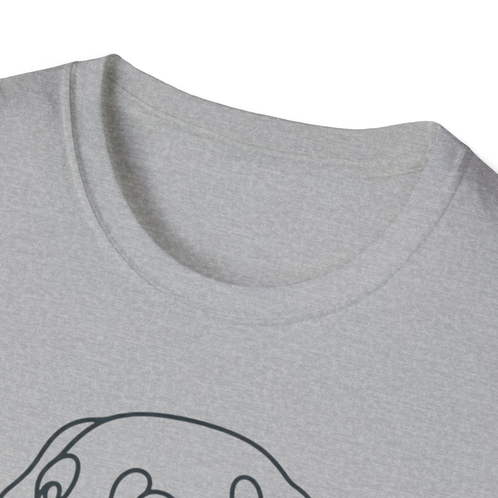 Labrador Line Art T-Shirt — "Loyal Companion"