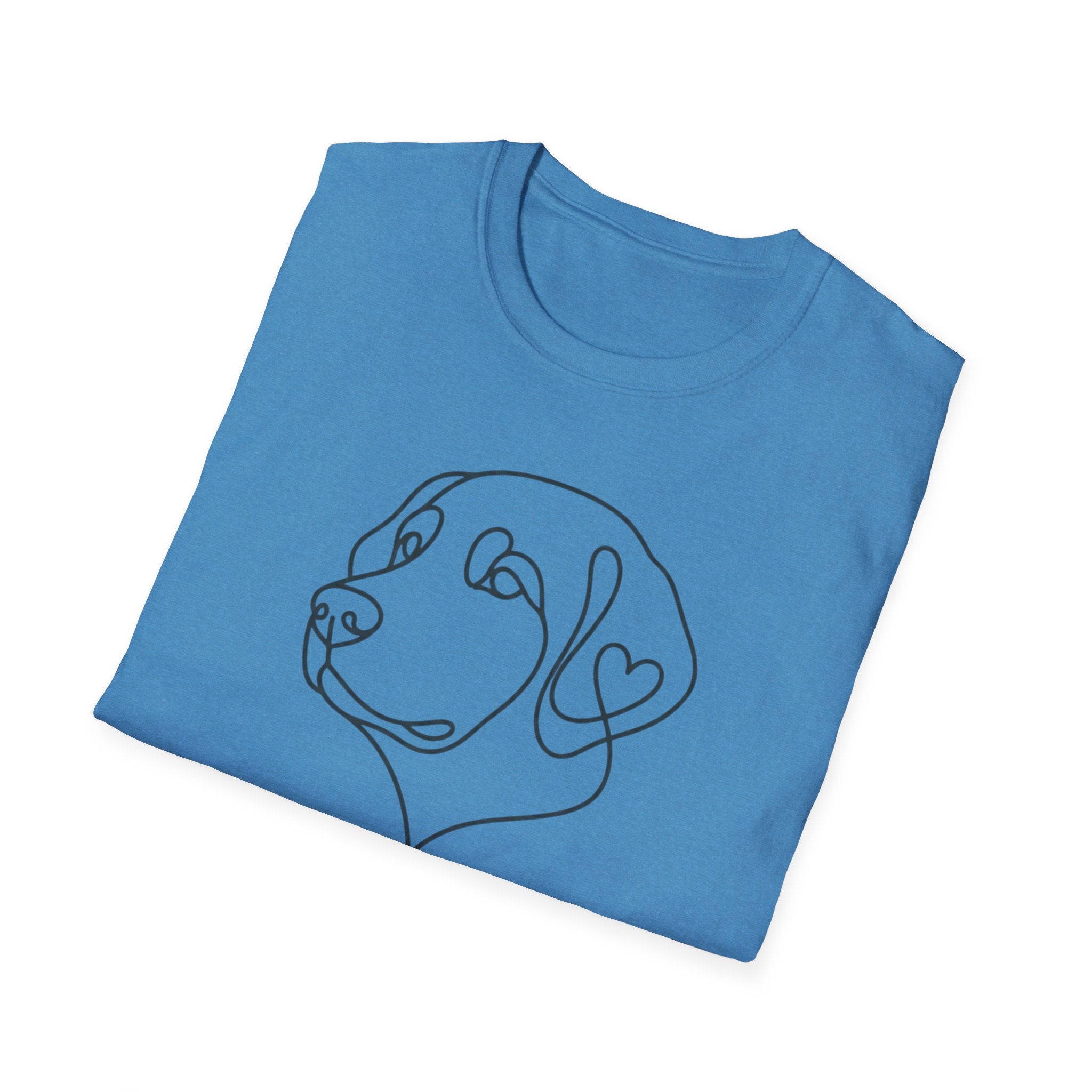 Labrador Line Art T-Shirt — "Loyal Companion"