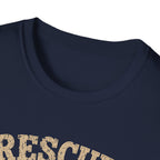 Rescue Dog Mom T-Shirt — "Professional Treat Dealer" Cute Rescue Puppy Tee