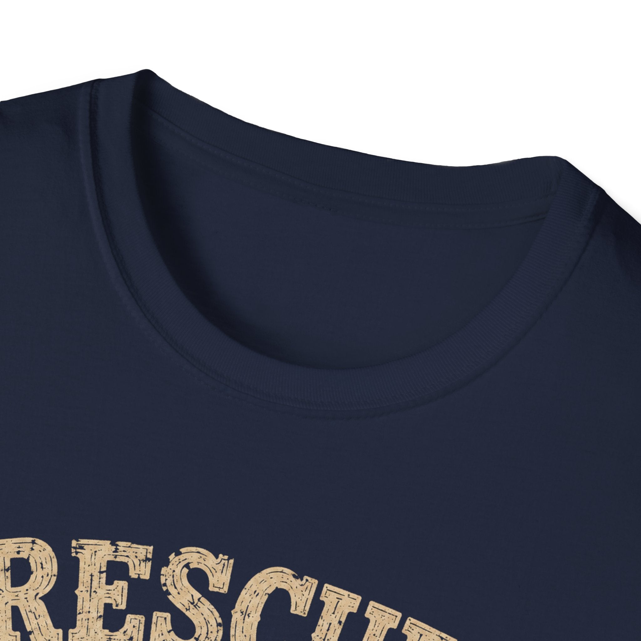 Rescue Dog Mom T-Shirt — "Professional Treat Dealer" Cute Rescue Puppy Tee