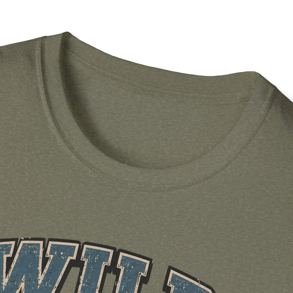 Wild & Loyal Dog T-Shirt — Vintage Lumberjack Black Labrador Design