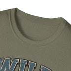 Wild & Loyal Dog T-Shirt — Vintage Lumberjack Black Labrador Design