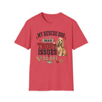 My Rescue Dog Has Trust Issues T-Shirt —Cocker Spaniel Rescue Dog Owner Tee