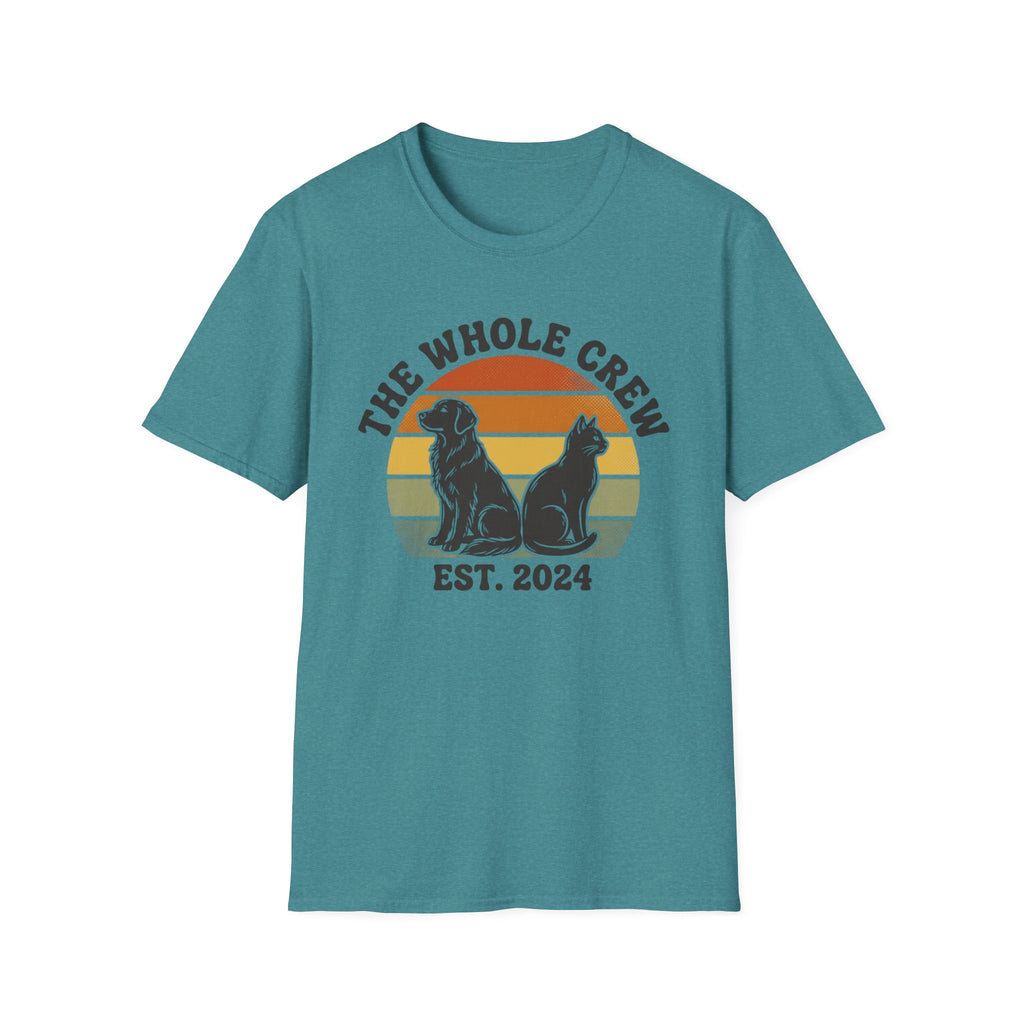 Dog & Cat Whole Crew T‑Shirt