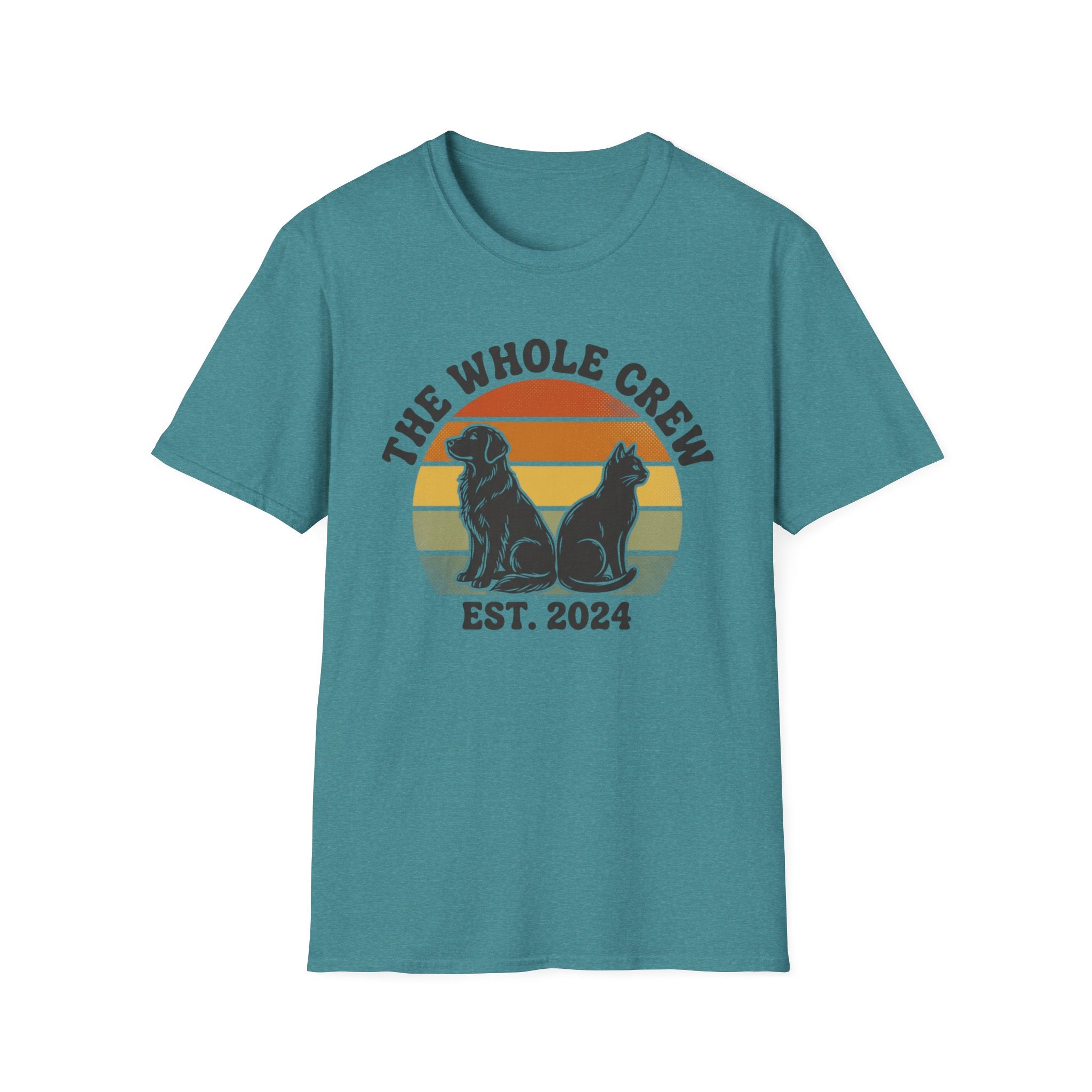 Dog & Cat Whole Crew T‑Shirt
